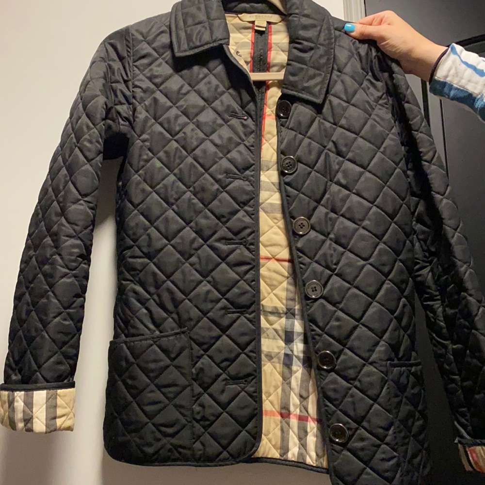 Burberry quilted jacket